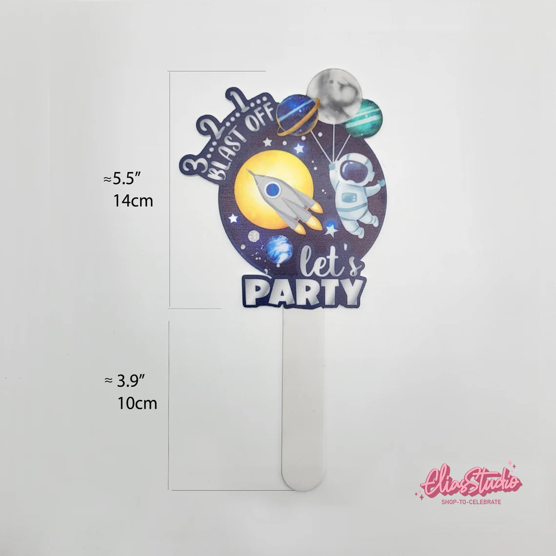 Space Birthday Decorations, Party Plates Set, Tableware Set, Space Party Decorations, Party Supplies, First Trip Around The Sun Birthday | p1