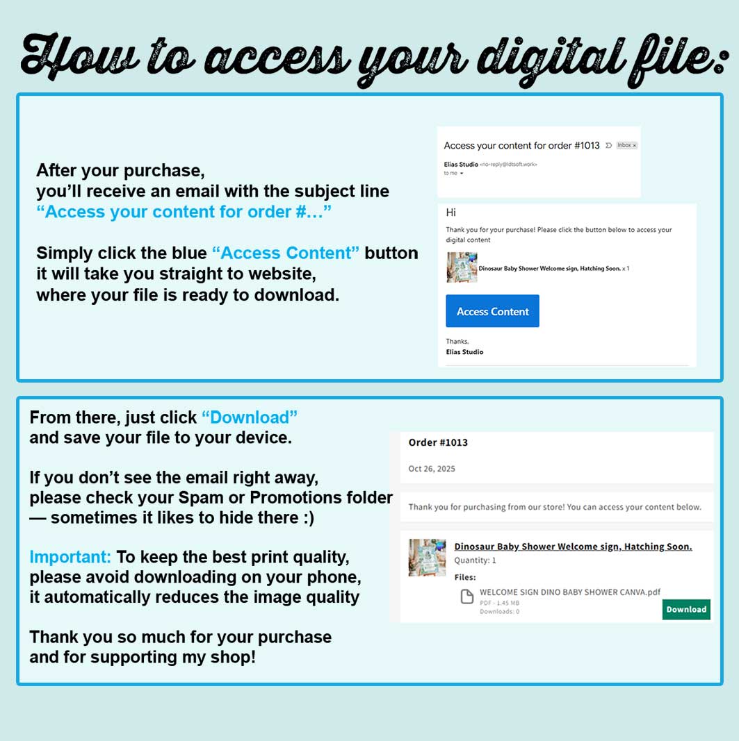 Dinosaur Baby Shower | Hatching Soon | Cutout Prop | Party Decor Digital Download | ENG